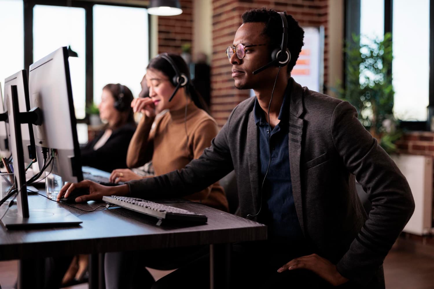 A Verbosec support agent at work